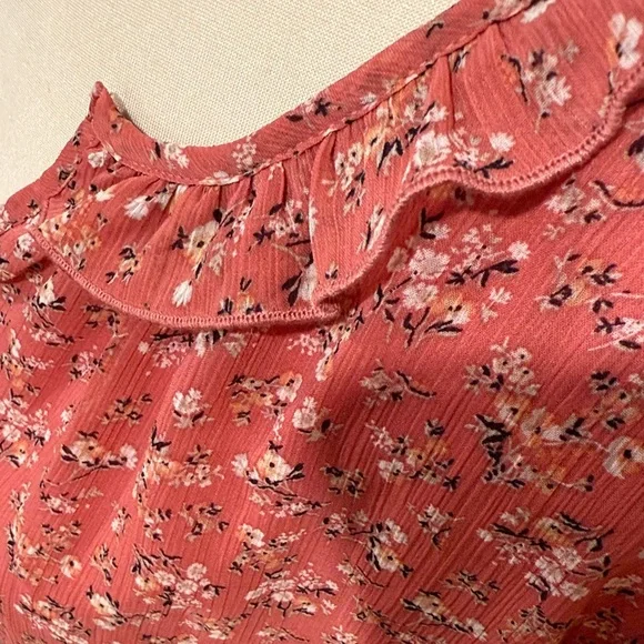 Tamara H. Ruffle Floral Blouse - pink - Picture 3 of 10